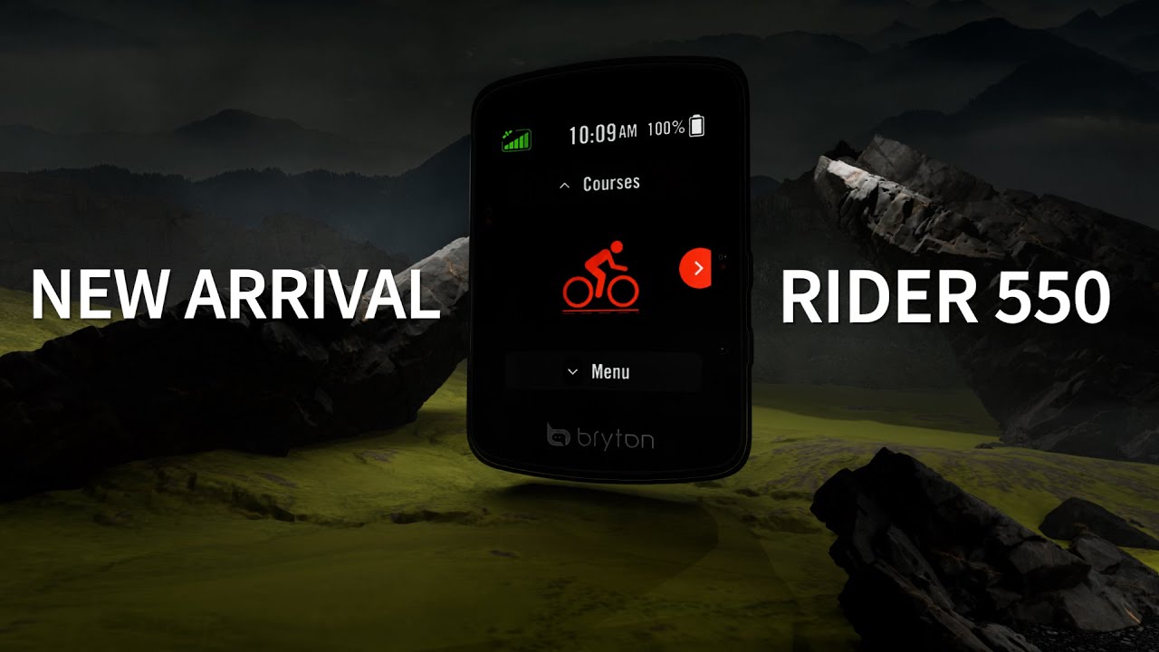 Bryton Rider 550 ｜Clarity, Simplicity, Performance