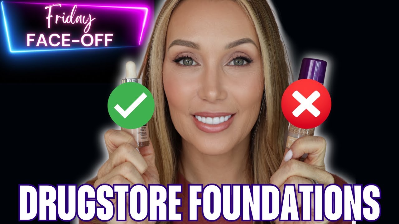 Best DRUGSTORE Foundation for Mature Skin (over 50)