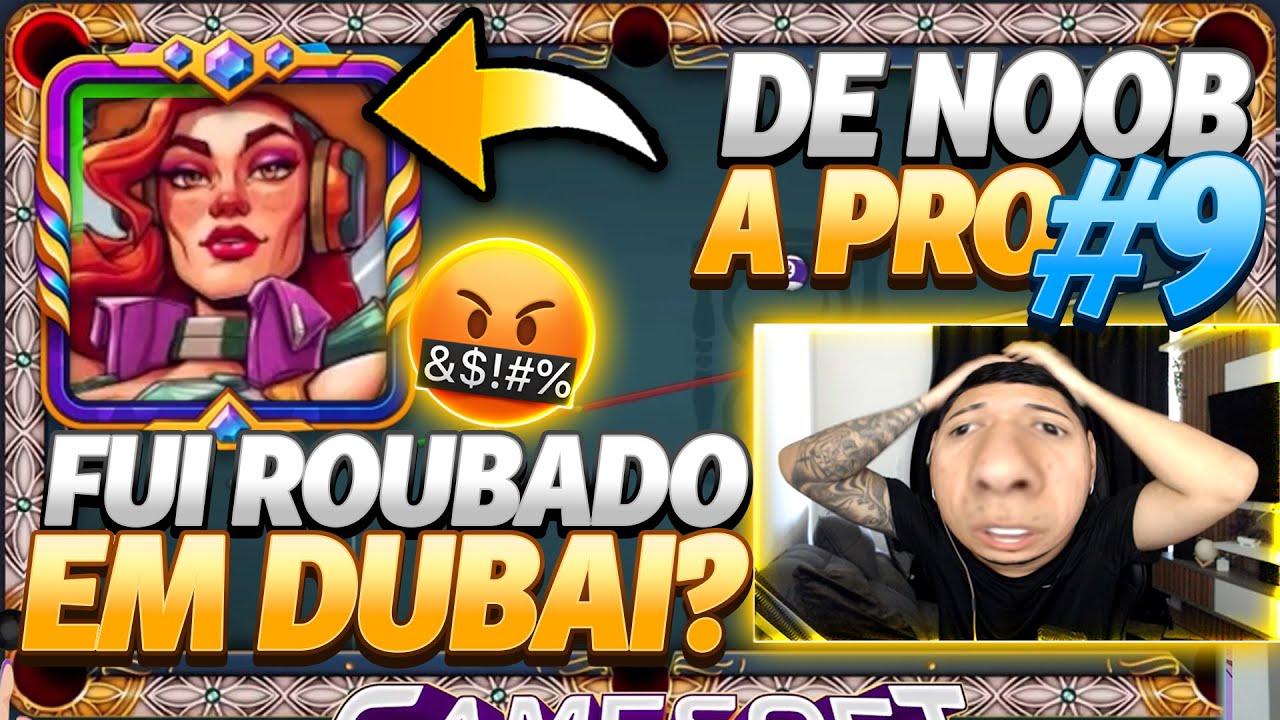 ENTREI NA MESA DE DUBAI E FUI ROUBADO PELA MINICLIP! DE NOOB A PRO #9