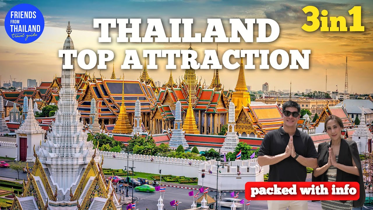 Grand Palace,Emerald Buddha and Reclining Buddha, must visit Bangkok Thailand 🇹🇭