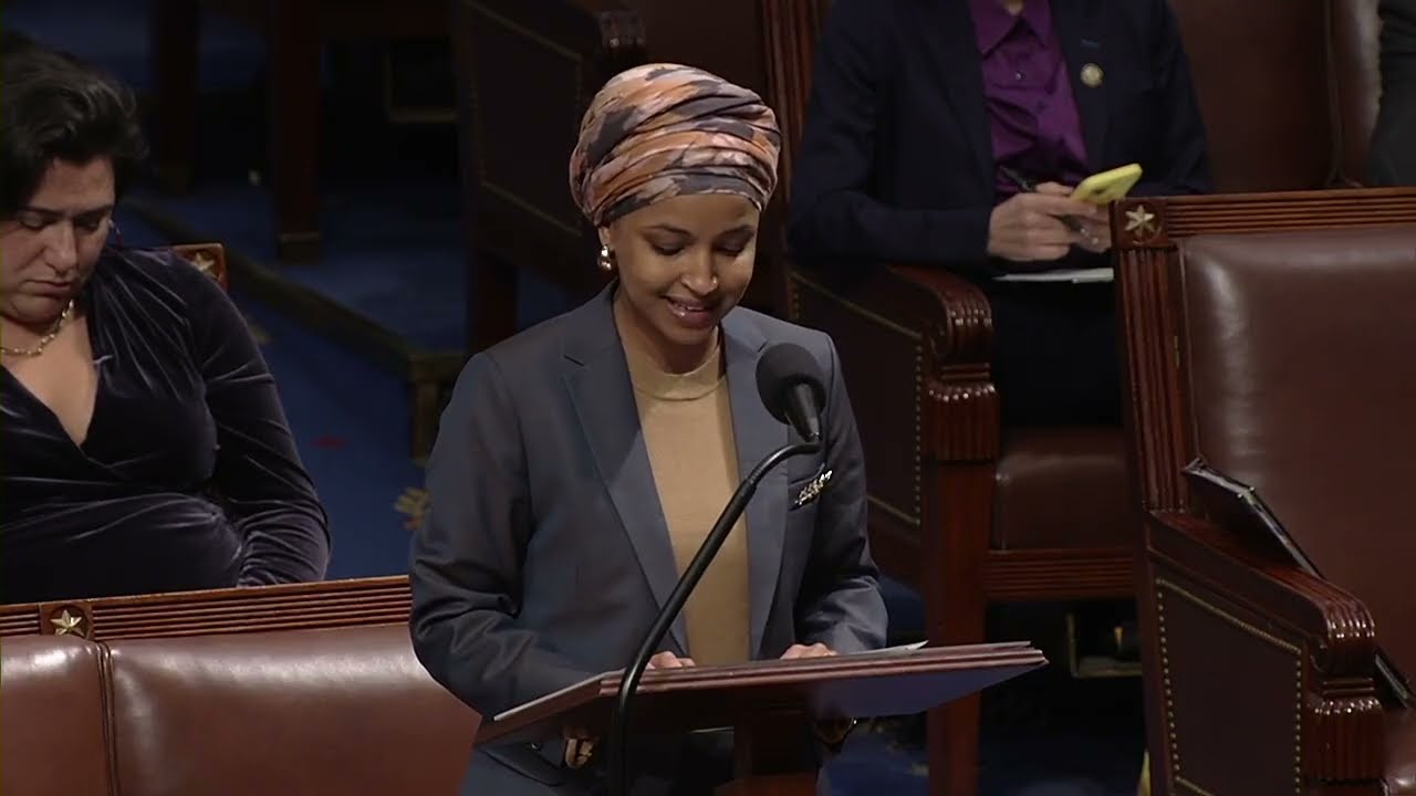 Rep. Omar Speaks on House Floor Calling to Abolish ICE and End Federal Occupation