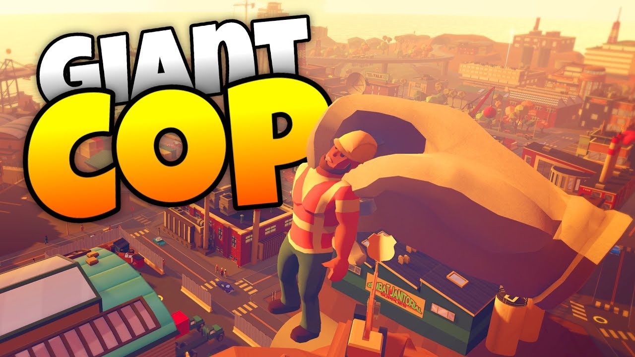 Giant Cop - Catching the Cabbage Heads! - Giant Cop Gameplay-  HTC Vive VR Game