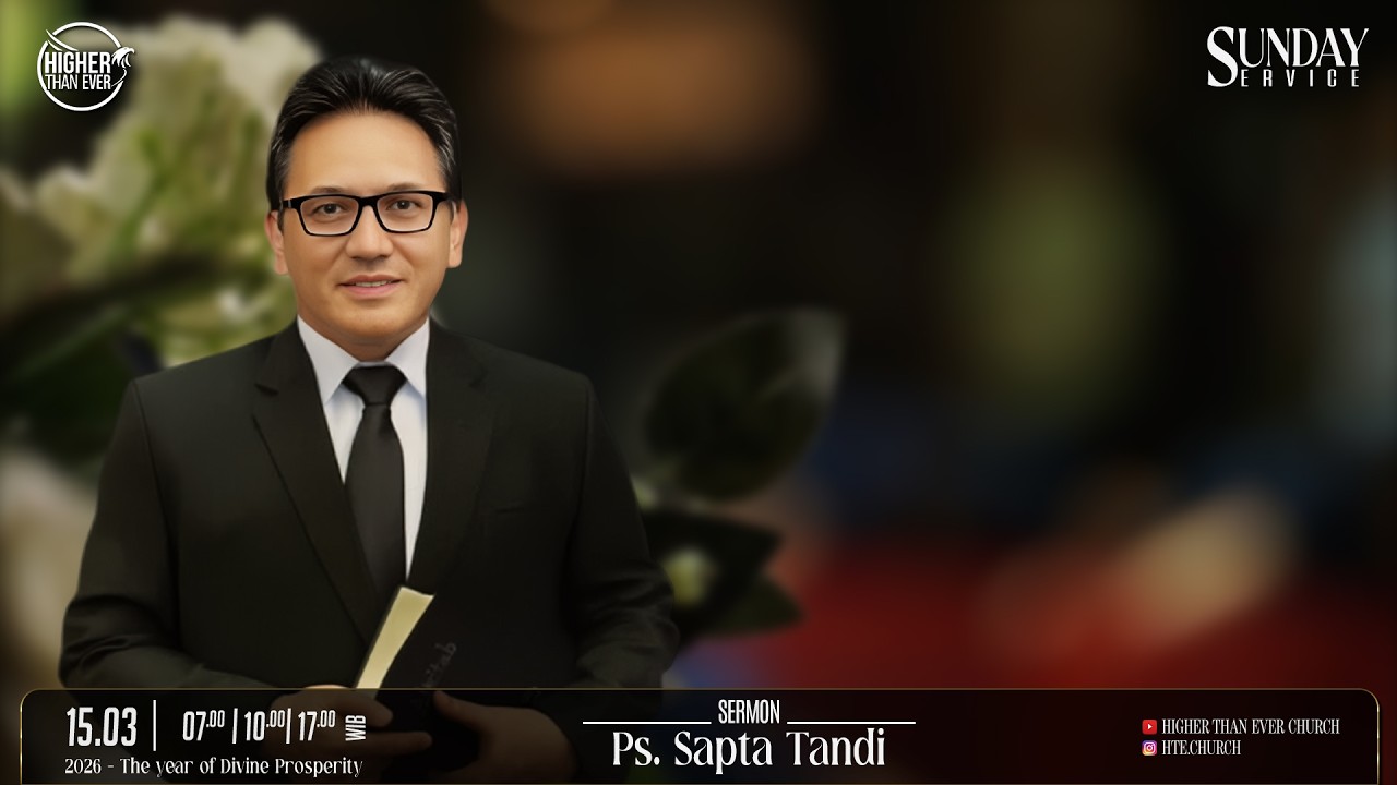 Ibadah Siang bersama Ps. Sapta Tandi : 