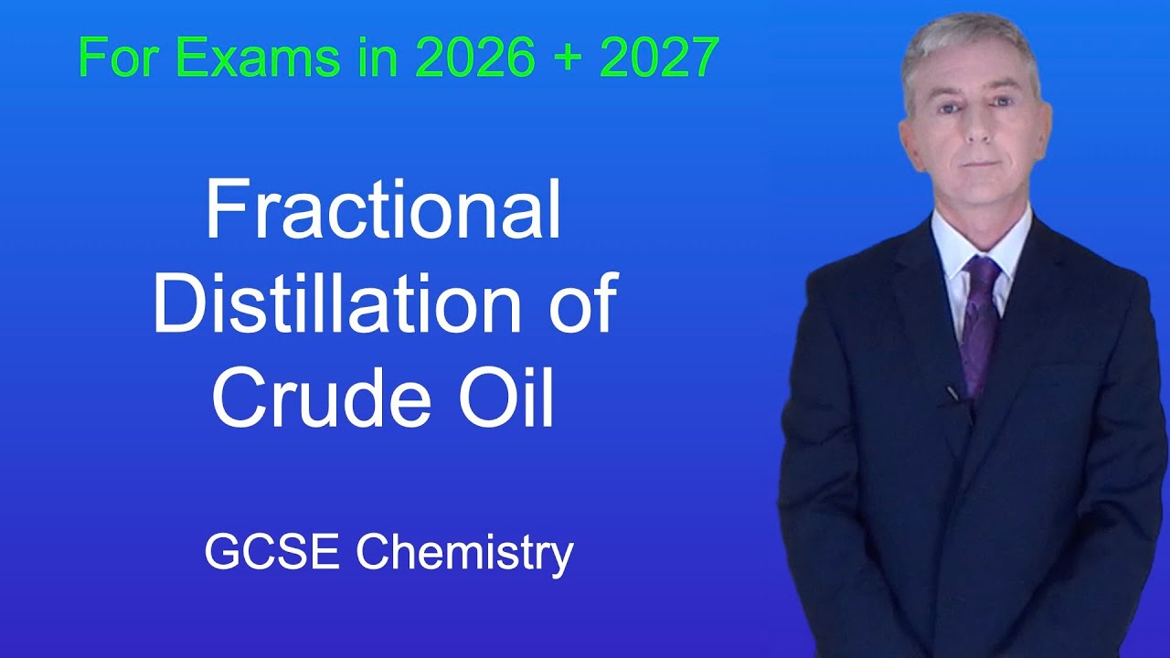 Повторение химии GCSE «Фракционная перегонка сырой нефти»