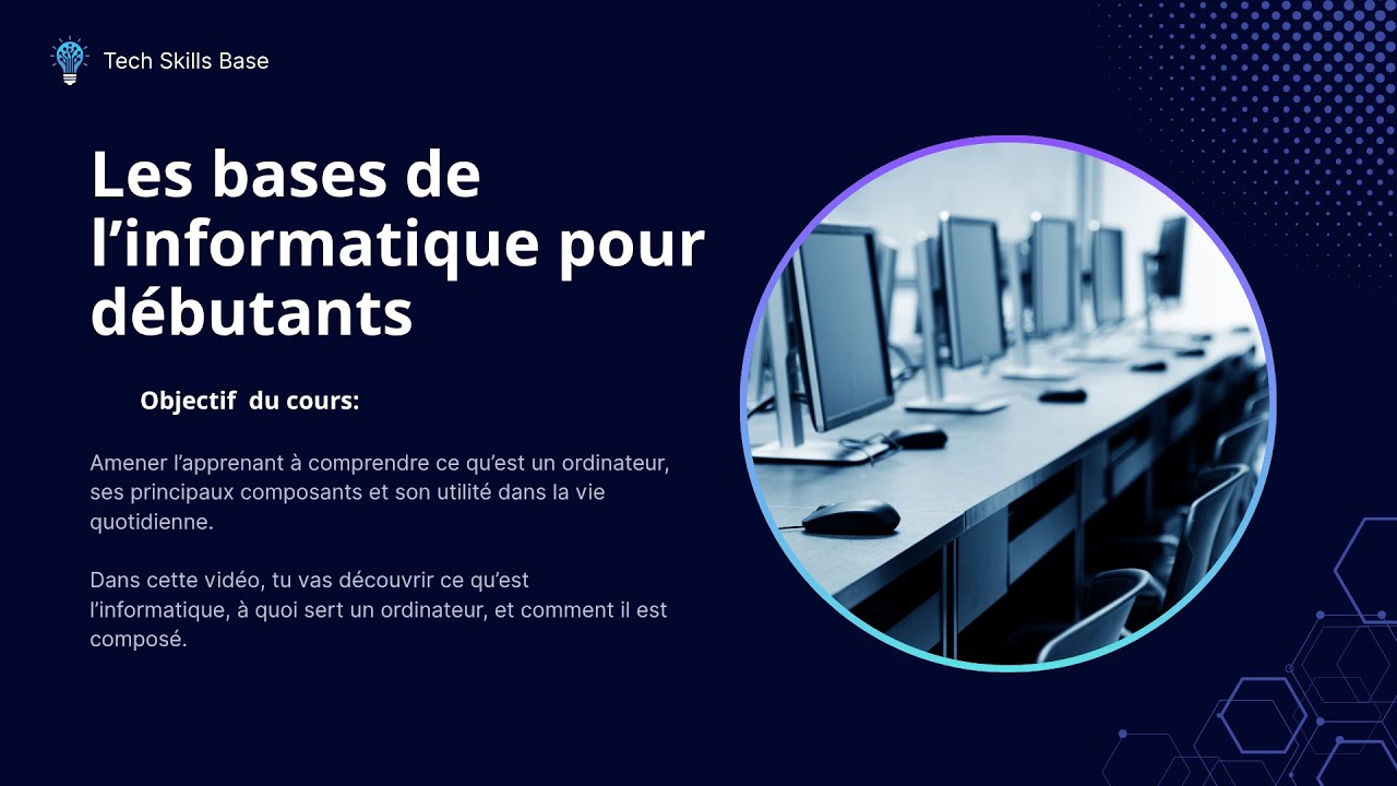 Les bases de l’informatique pour débutants