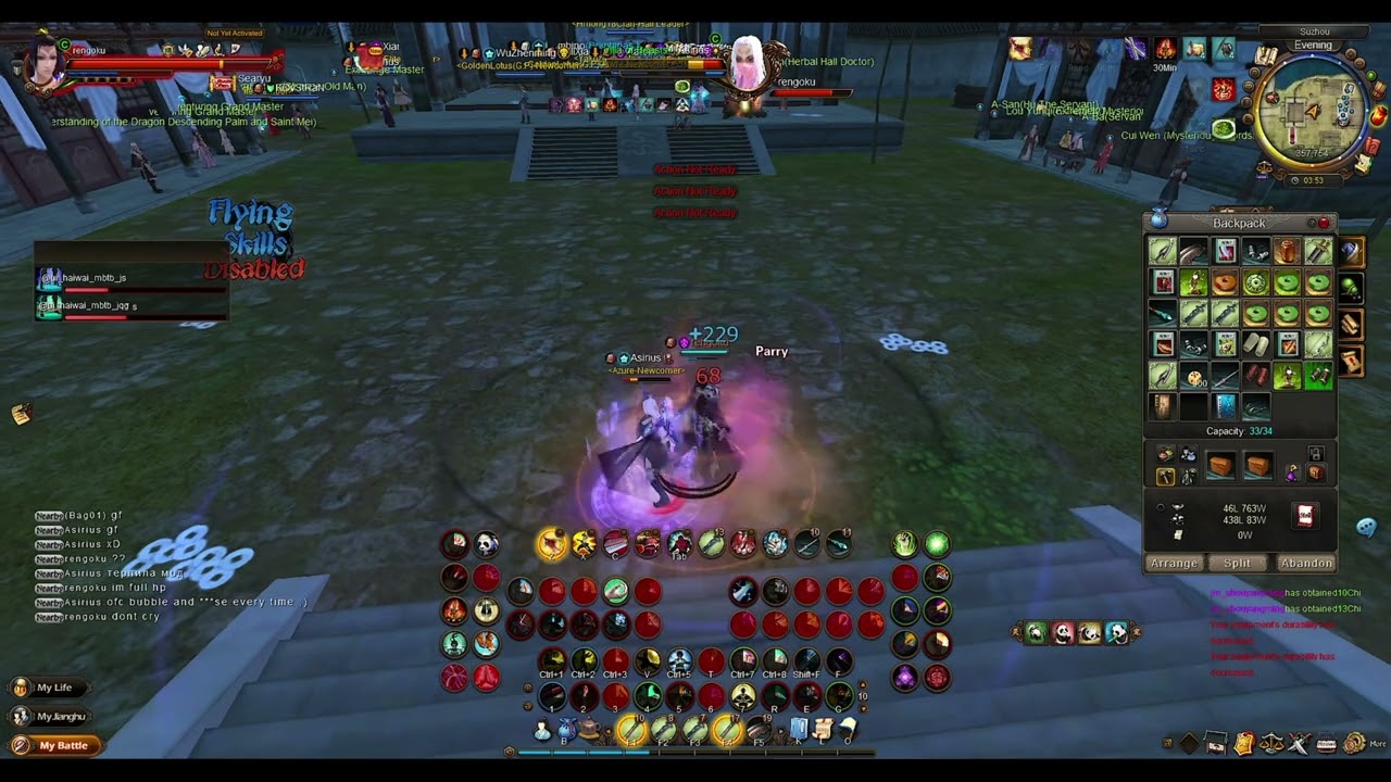 Age of Wushu - GSS spam gone wrong !