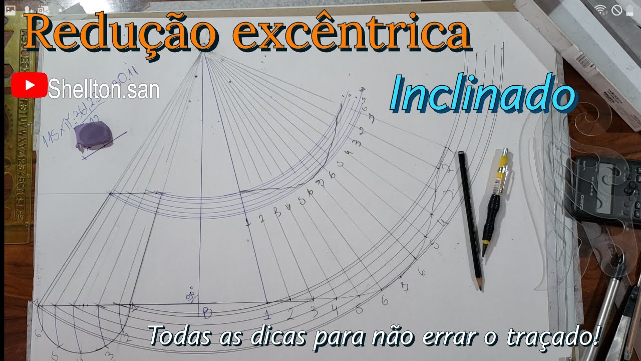 Redução excêntrica 