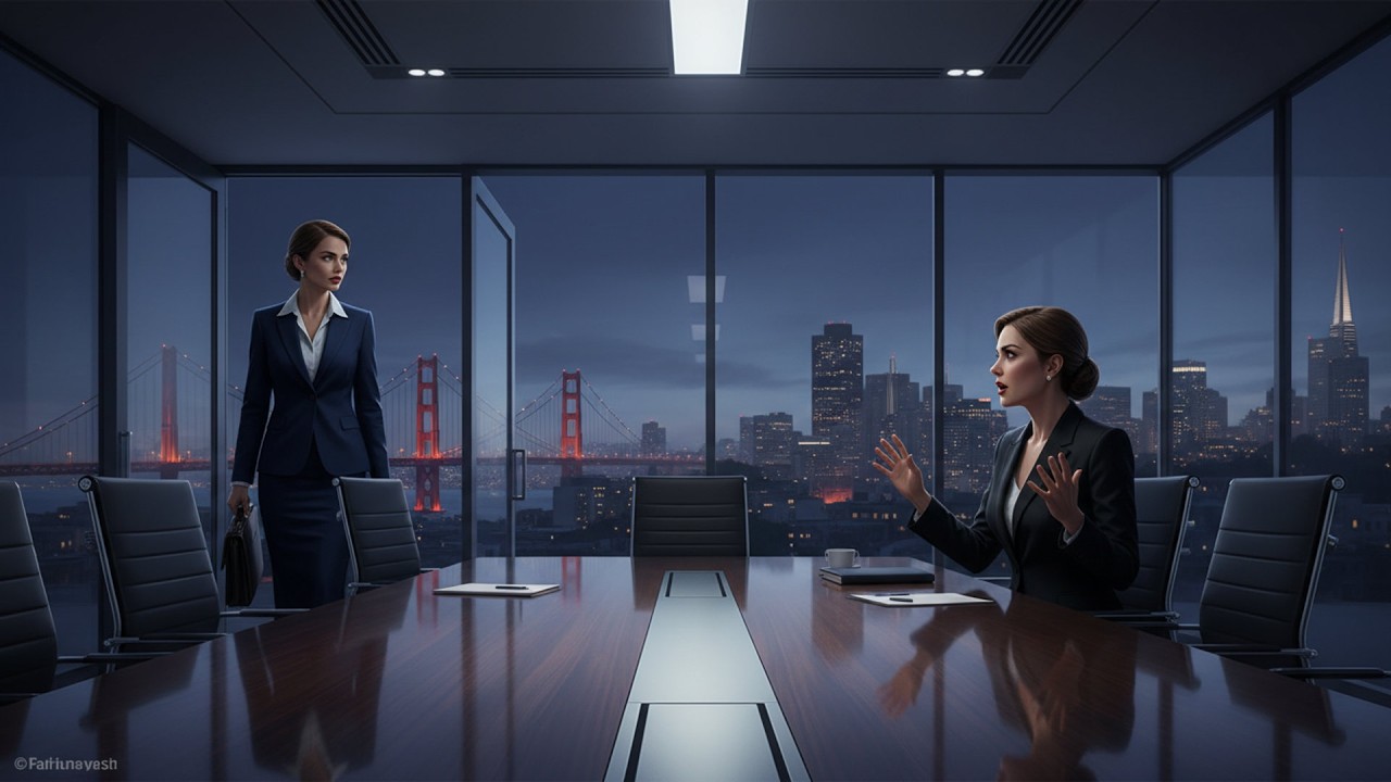 CEO's Hidden Marriage Crashes When Wife Enters Boardroom as Largest Investor