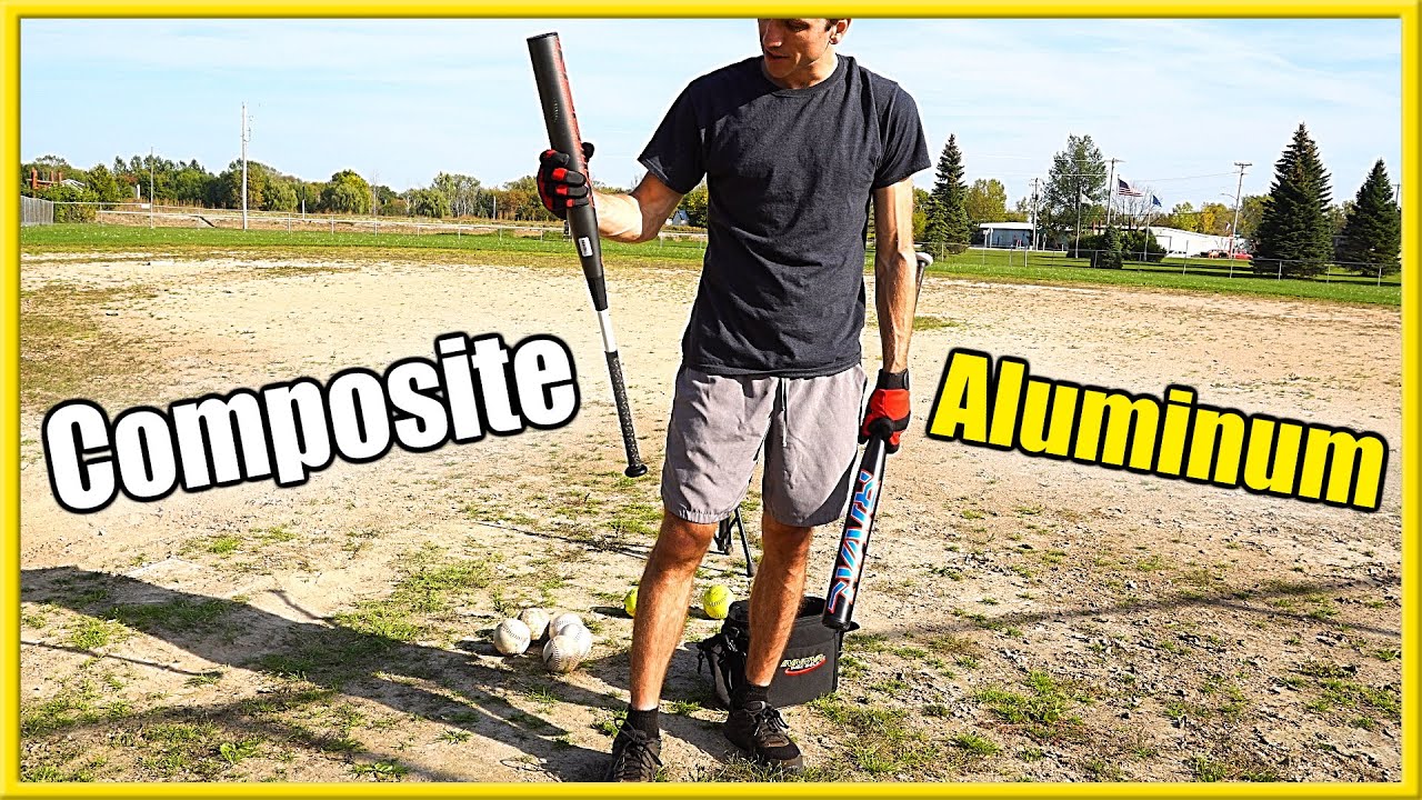 Aluminum vs 100% Composite Slow Pitch Softball Bats (Which is Better?)