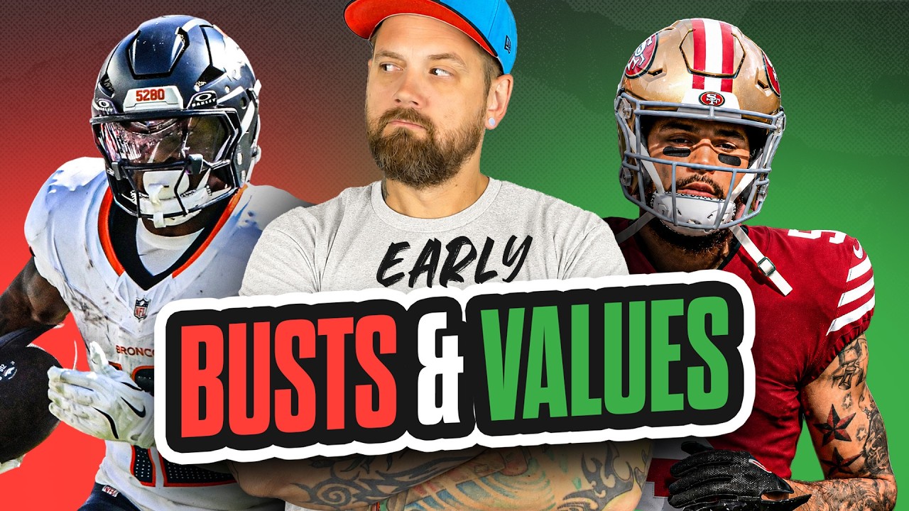 Early Busts + Early Values | Fantasy Football 2026 - Ep. 1923