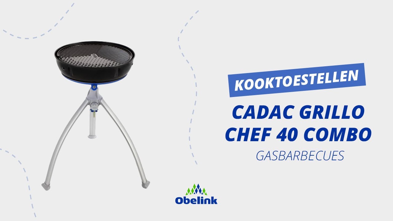 CADAC Grillo Chef 40 Combo gasbarbecue | Productvideo | Obelink