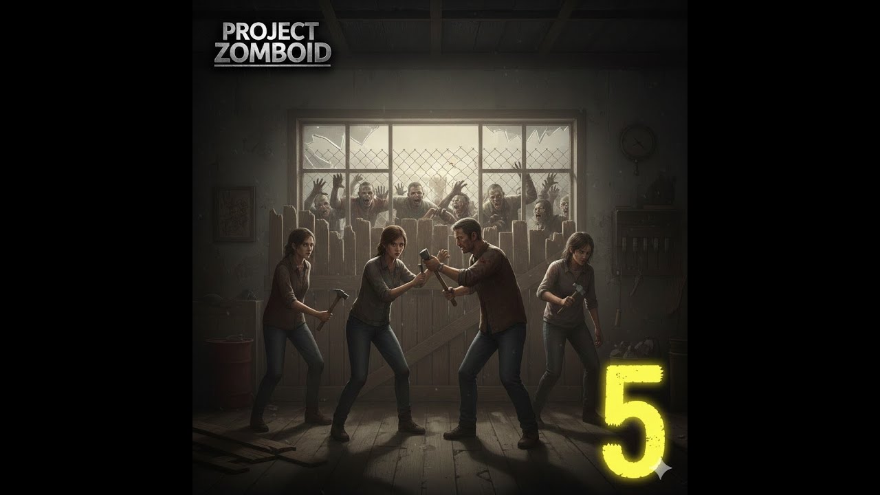 PROJECT ZOMBOID #5 | ВЫЖИВАЕМ ЛЮБОЙ ЦЕНОЙ! 🧟‍♂️
