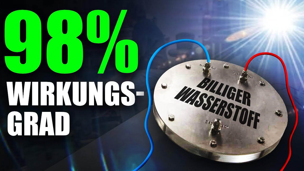 Durchbruch: Dieses H2-Gerät liefert 5x günstiger Wasserstoff!
