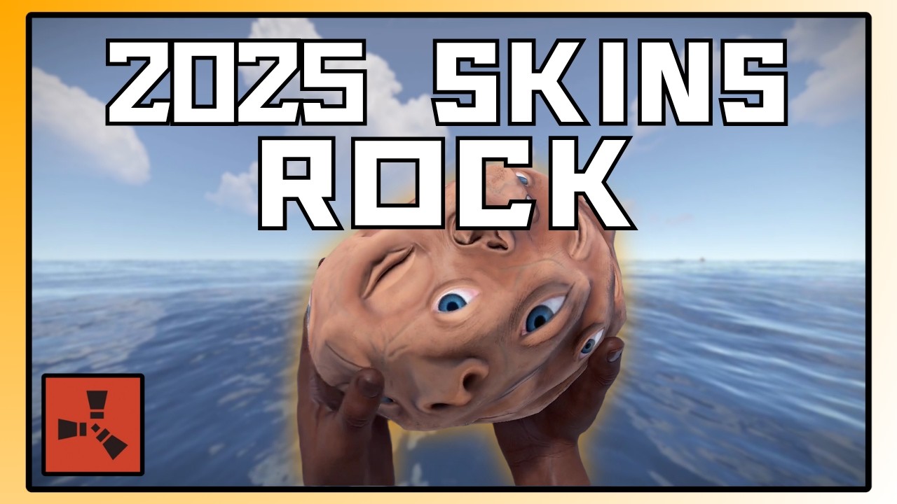 Rust &mdash; Все скины Rock, вышедшие в 2025 году