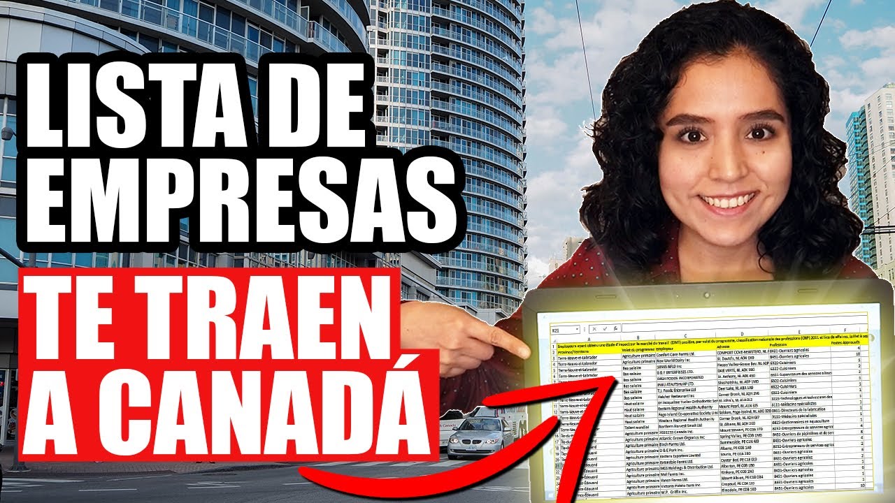 EMPRESAS que CONTRATAN trabajadores extranjeros - Consigue trabajo en Canadá 2022