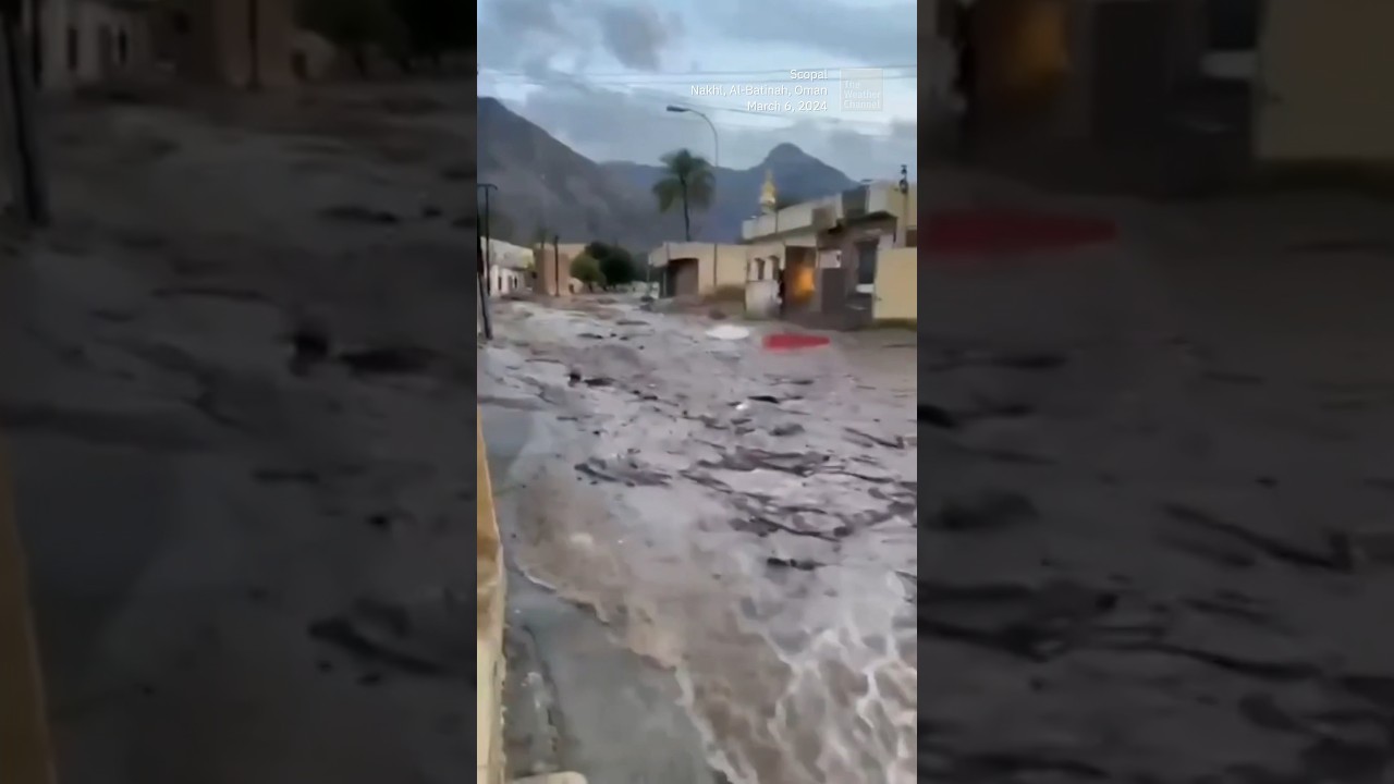Oman struck by serious flash flooding