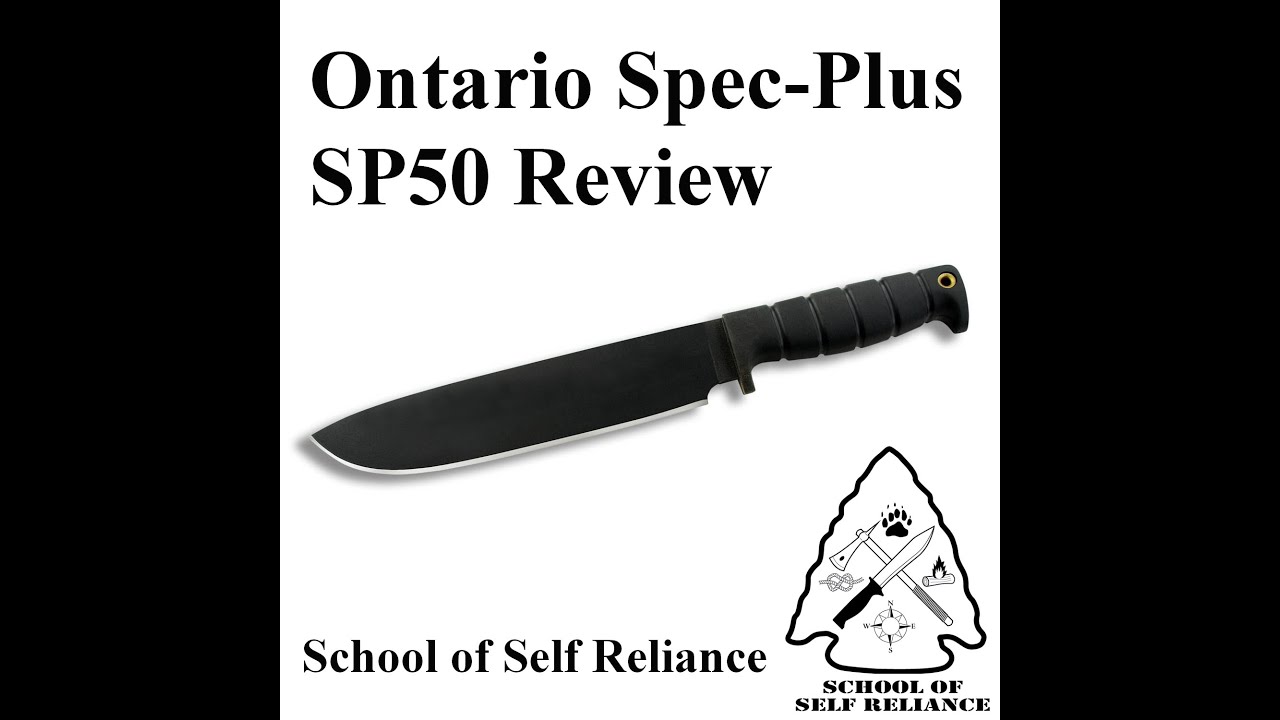 Ontario SP50 Knife Review