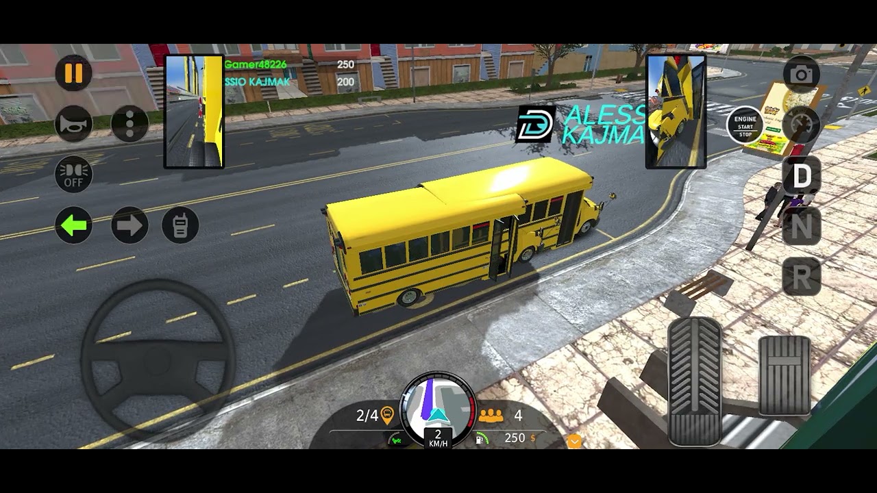 Bus Simulator  EVO  Multiplayer Mode | Me Vs ALESSIO KAJMAKU | #bussimulatorevo  