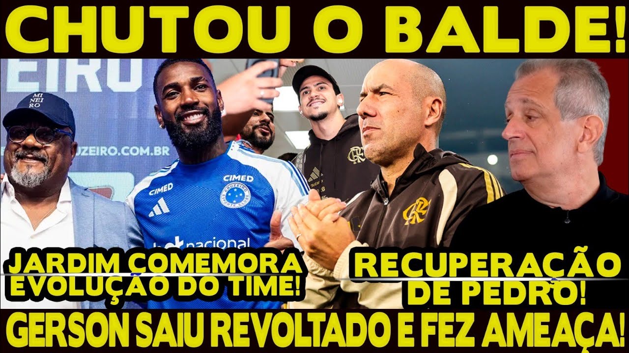 GERSON SAIU REVOLTADO E FEZ AMEAÇAS! LEONARDO JARDIM COMEMORA EVOLUÇÃO! RECUPERAÇÃO DE PEDRO E+
