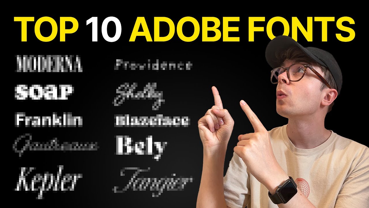 Top 10 Adobe Fonts in 2021