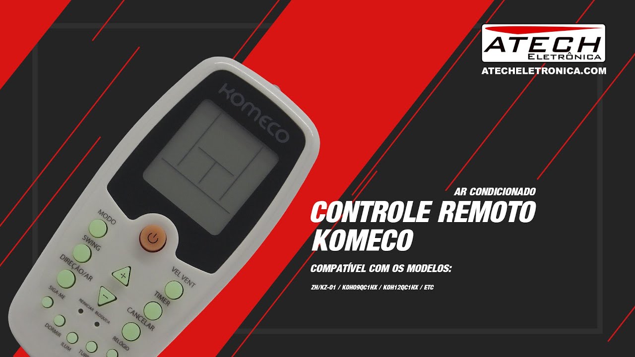 Controle Remoto Komeco SKY-8020 / SKY8020 (780501)