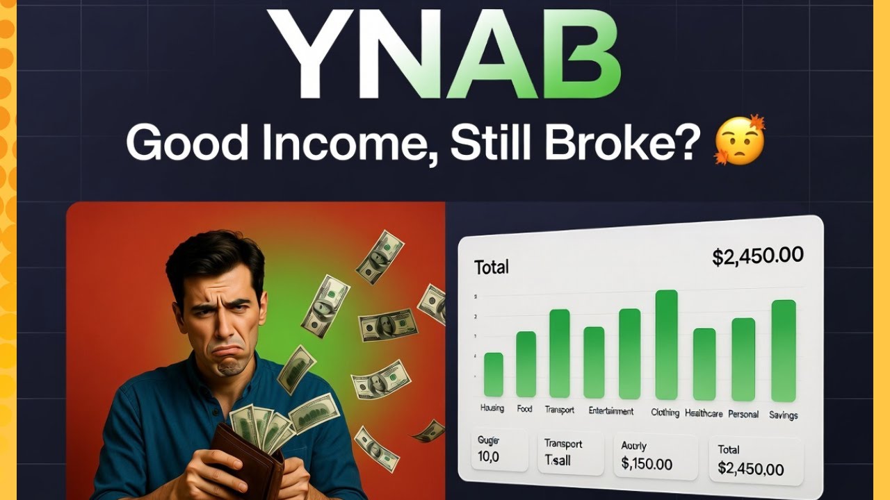 Why Budgeting Fails Even With Good Income | YNAB Explained | Digital Money Tools #3d