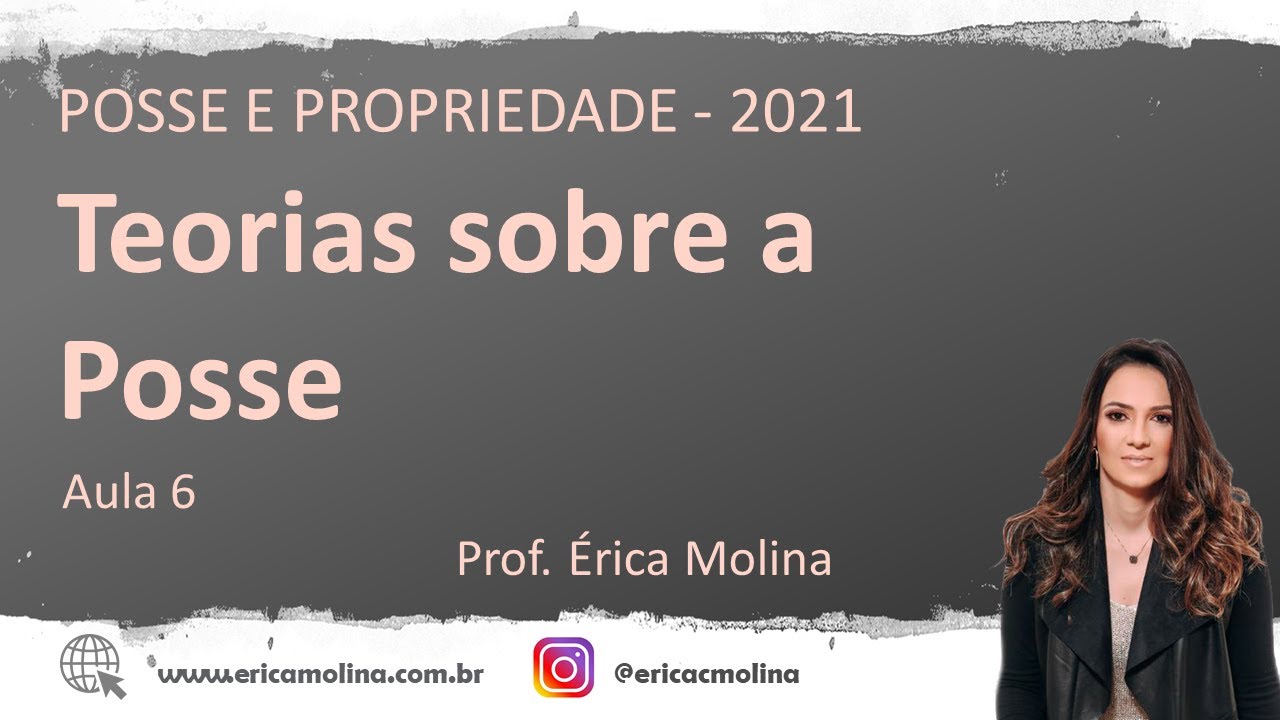 AULA 6 - TEORIAS SOBRE A POSSE