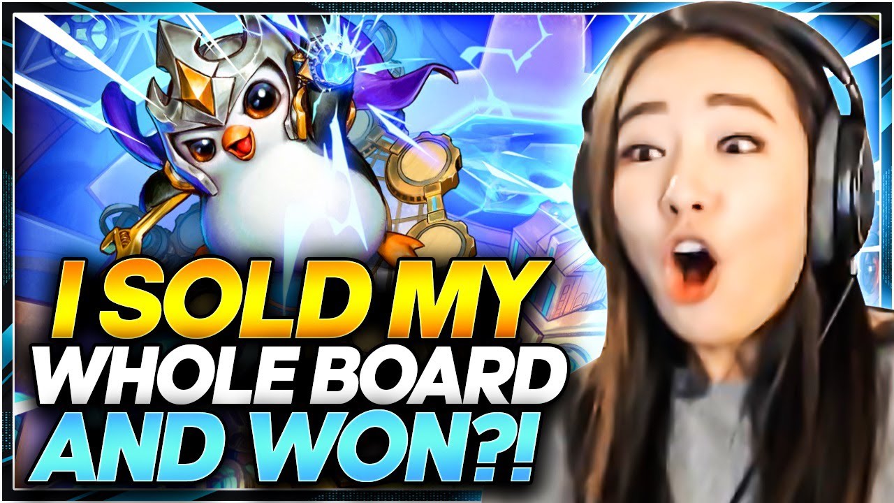 SOLD MY WHOLE BOARD AND WON?! ⭐⭐⭐ TFT SET 6 PBE I Teamfight Tactics SET 6 PBE emilyywang