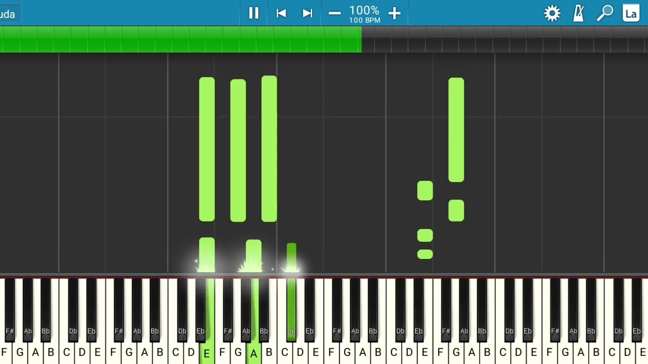 Soda Stereo - En la Ciudad de la Furia | Piano Tutorial | Midi