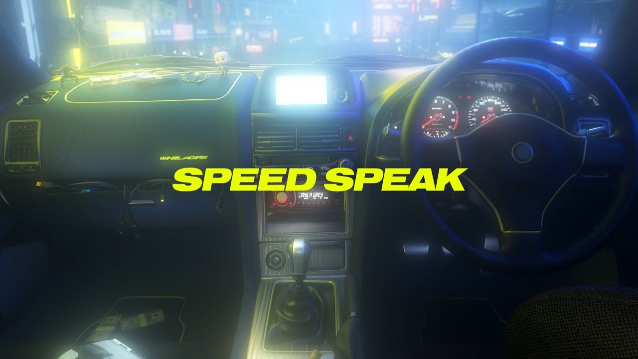 MANILA GREY - Speed Speak (Lyric Video)