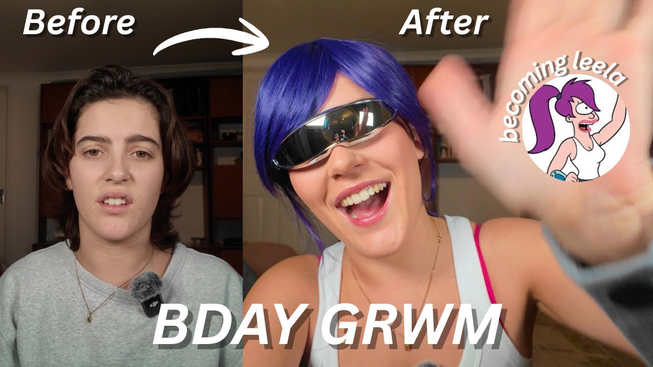 i tried getting ready for my birthday in 1 hour