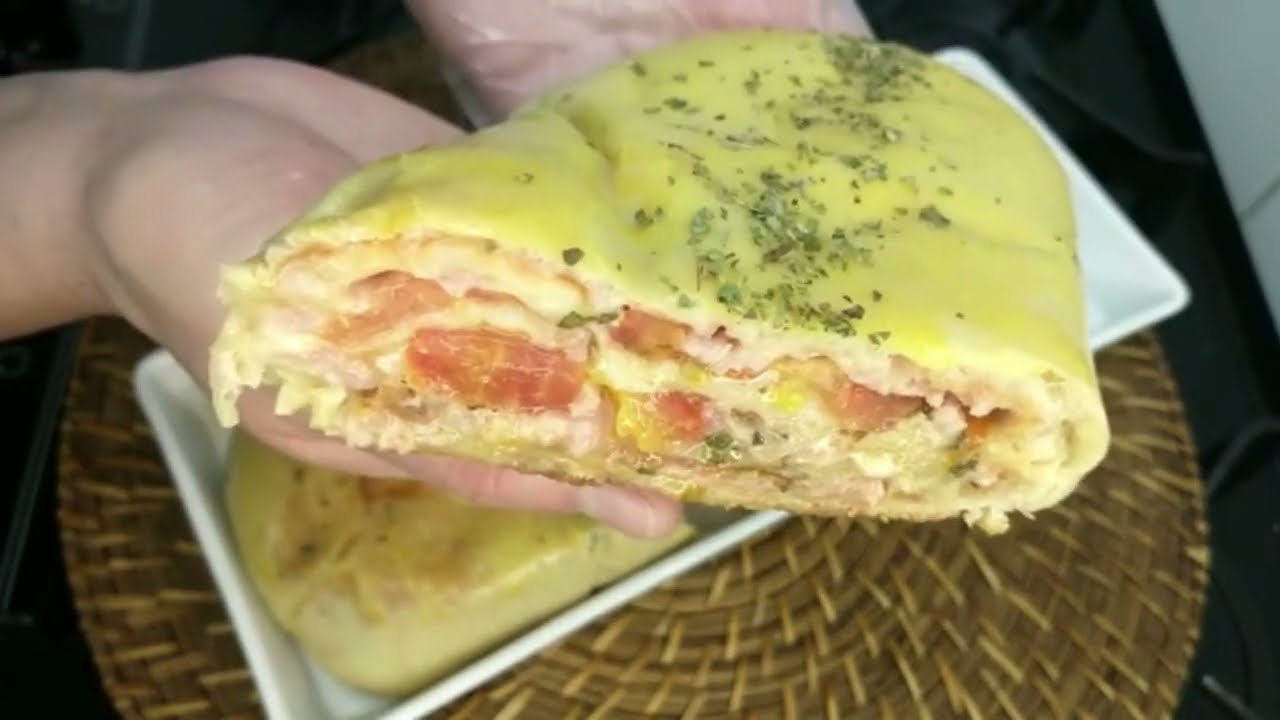 Pizza enrolada dos Deuses!