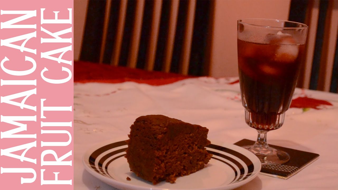 How to Make Jamaican Fruit Cake | Jamaican Christmas Cake Recipe