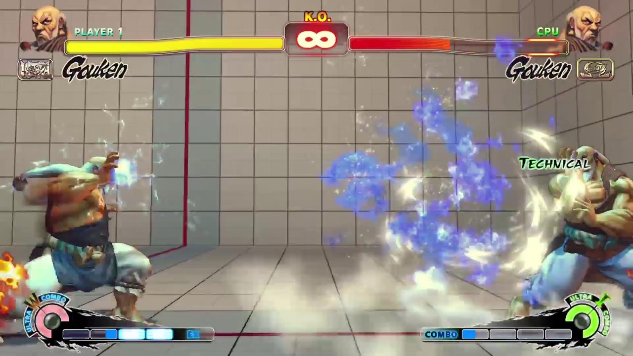 ウルトラストリートファイター4　やる