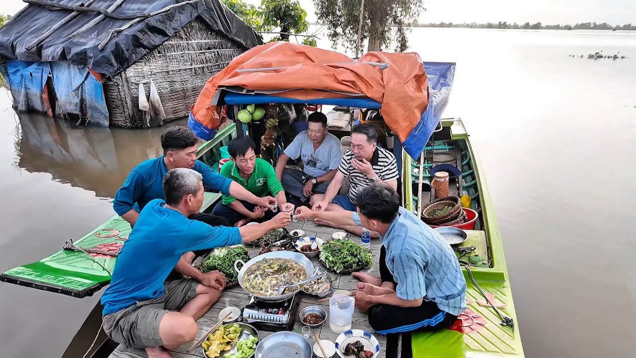 Tập 55. Sâm Nước Luộc Mẻ, Rô Đồng Nhúng Mắm Đãi Khách Trên Đồng Mùa Nước Nổi