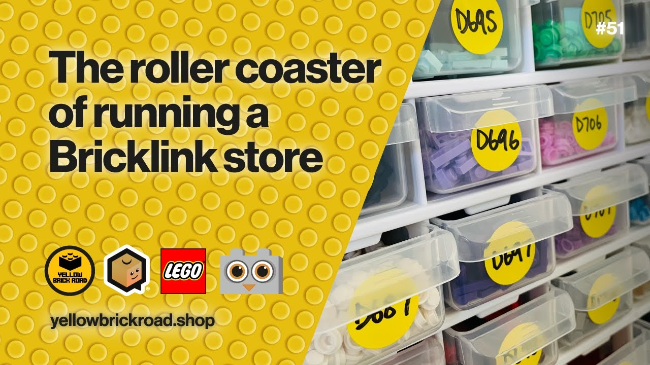 The Roller Coaster of Running a Bricklink Store &ndash; LEGO Bricklink Vlog #51