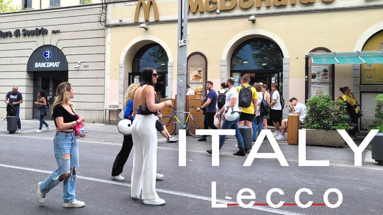 Walk with me in LECCO  at weekend