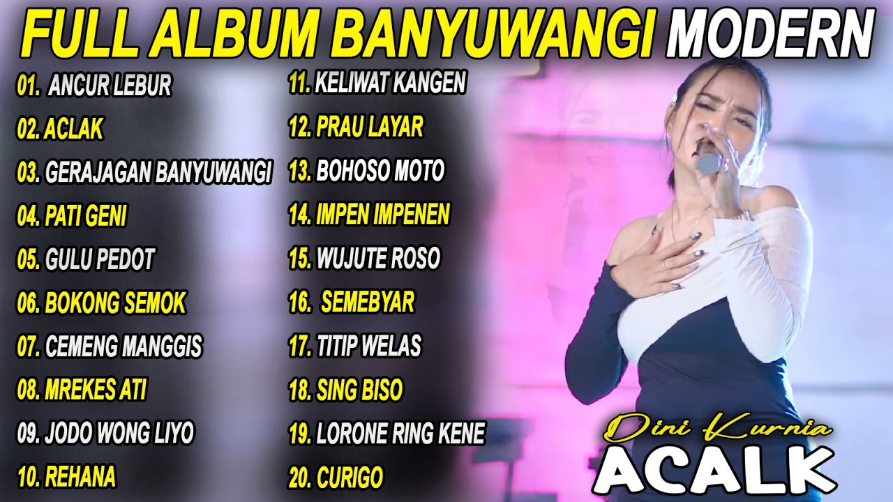 GERAJAGAN BANYUWANGI, ACLAK DINI KURNIA LAGU BANYUWANGI TERBARU - VIRAL! 2026