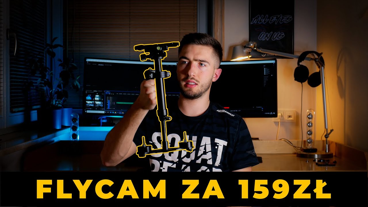 NAJTAŃSZY FLYCAM NA RYNKU | steadycam/flycam VS40A
