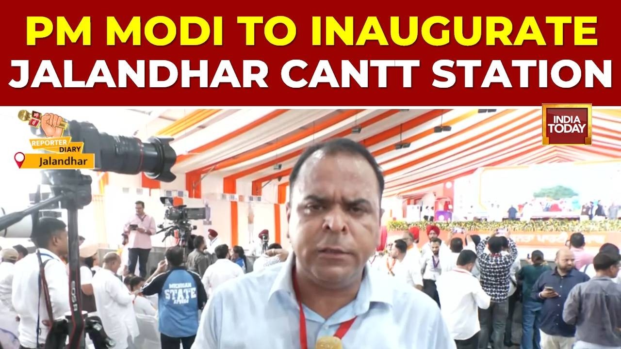 Ground Report: PM Modi To Inaugurate Jalandhar Cantt Station, Flag Off New Amritsar-Varanasi Train