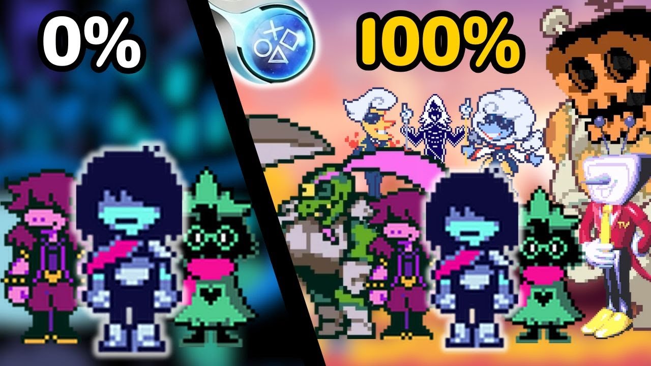 Je n'oublierai JAMAIS ce PLATINE ! (Deltarune)