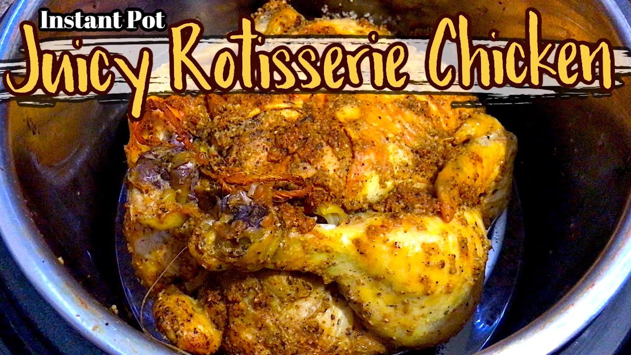 Quick & Easy Instant Pot Roasted Whole Chicken Recipe | CHICKEN RECIPE