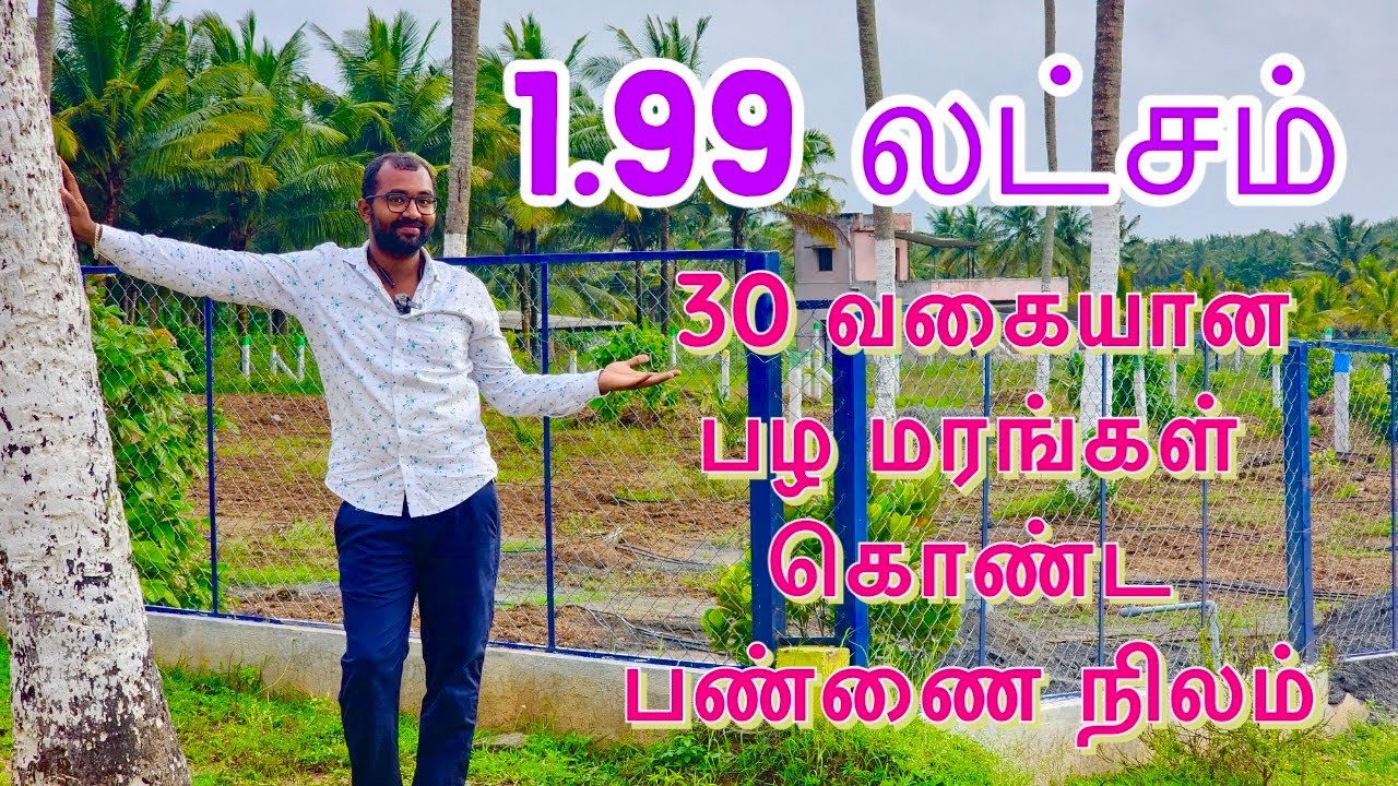 Farm land for sale in Coimbatore, Tamil Nadu | low budget farm land | agriculture land for sale