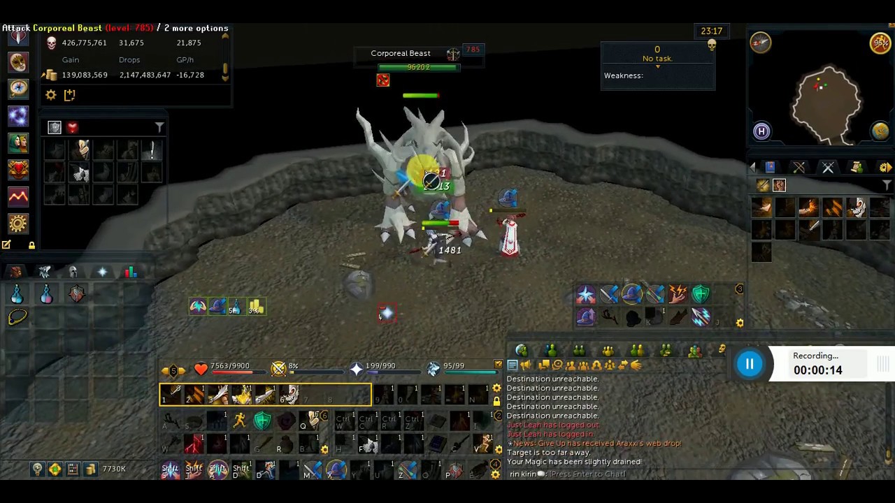 low level corporeal beast guide
