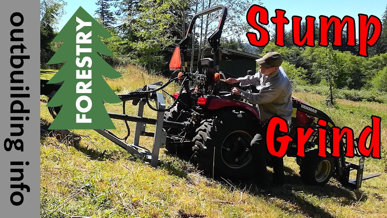030 - Tractor Attachment - Baumalight 3P24 Stump Grinder