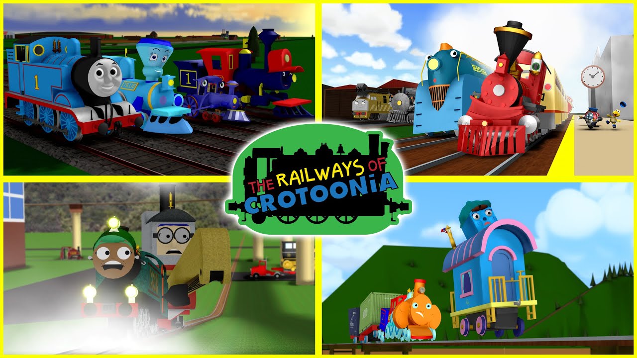 Season 2 Episodes 1-4! (Compilation) | The Railways of Crotoonia