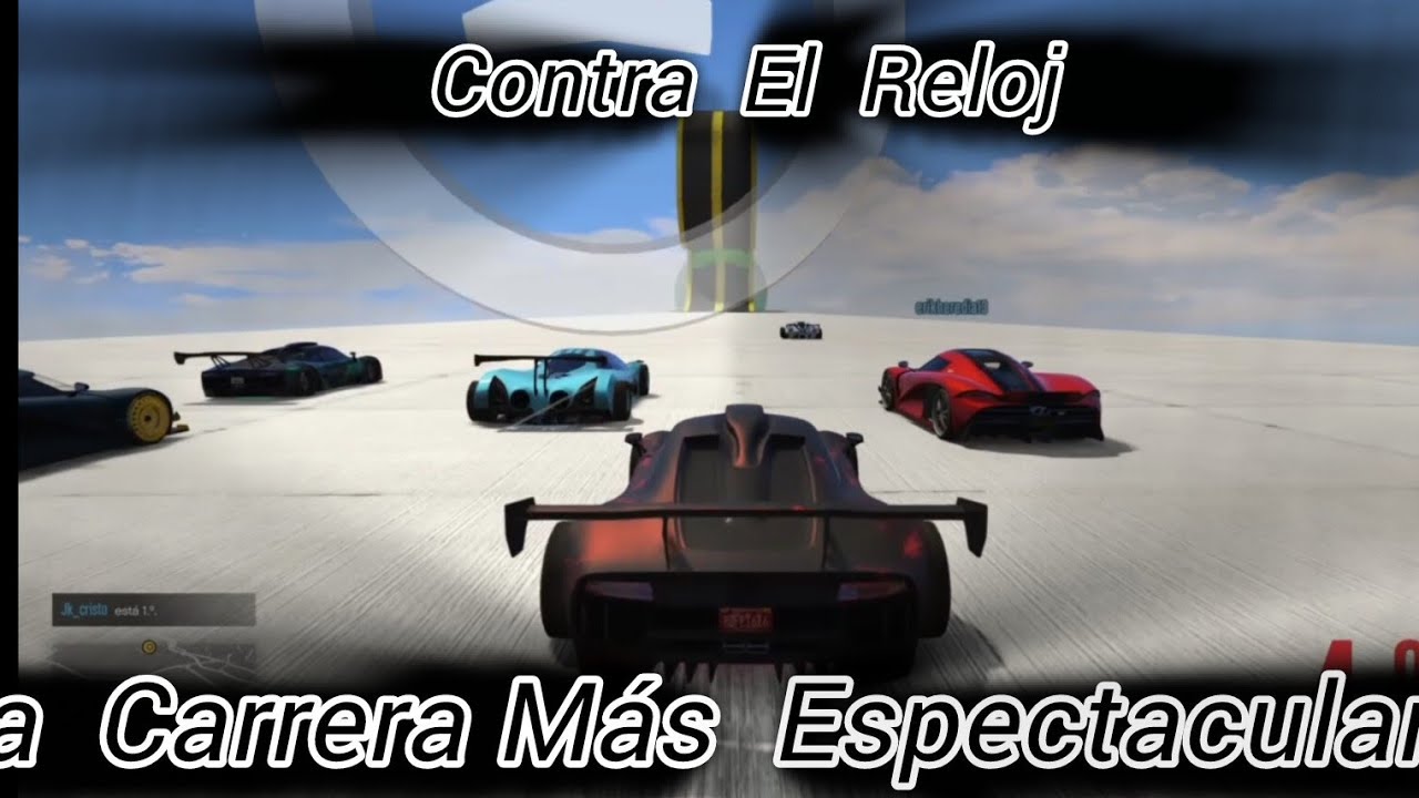 SUPER CARRERA ACROBATICA GTA V ONLINE 