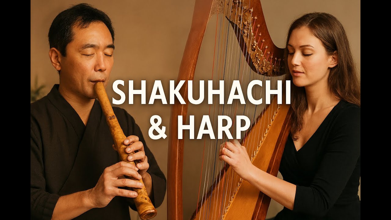 Bamboo and Strings: A Peaceful Shakuhachi & Harp Duet | MirakoShow