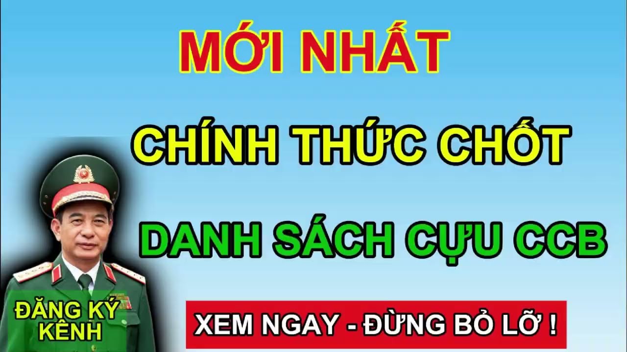👉 ĐÃ CHỐT XONG Danh Sách Cựu Chiến Binh Hưởng Trợ Cấp Trọn ĐỜI – Rất Nhiều Người Đang BỎ LỠ!