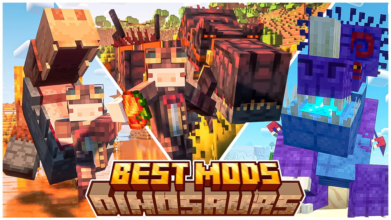Best Dinosaur mods for Minecraft 1.20.1